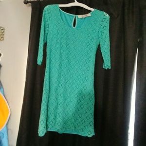 Teal Dress
